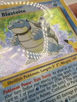 2021 Pokemon TCG Celebrations - Blastoise #2/102 Classic Collection Holo - Image 3
