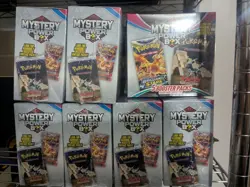 Lot of 7 Pokemon Mystery Power Box (5 Booster Packs)NEW SEALED - Image 1