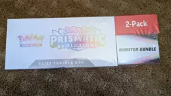 2x Pokemon TCG Prismatic Evolutions ETB with Booster Bundle Costco 2-Pack Sealed - Image 3