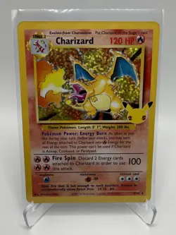 2021 Pokemon TCG Celebrations - Charizard #4/102 Classic Collection Holo - Image 1