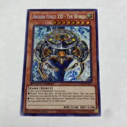 Yugioh Arcana Force XXI - The World Sgx4-enb01 Midterm Destruction Common 1s Ed. - Image 1