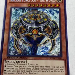 Yugioh Arcana Force XXI - The World Sgx4-enb01 Midterm Destruction Common 1s Ed. - Image 2