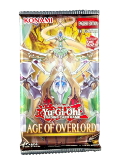 Lot of (99) Yu-Gi-Oh! TCG Age of Overlord 1st Edition Booster Packs Sealed EN - Image 2