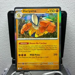 Hariyama - 073/132 - Pokemon Mega Evolution 2025 - Holo Rare Card NM - Image 1