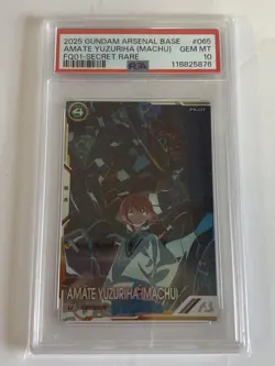 Gundam Arsenal Base Mathew Secret Rare PSA10 TCG Collector Japan Card - Image 1