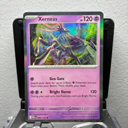 Xerneas - 064/132 - Pokemon Mega Evolution 2025 - Holo Rare Card NM - Image 1