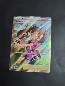 Pokemon Card TCG - Shauna 263/264 Full Art Trainer Fusion Strike Near Mint - Image 5