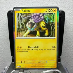 Raikou - 048/132 - Pokemon Mega Evolution 2025 - Holo Rare Card NM - Image 1