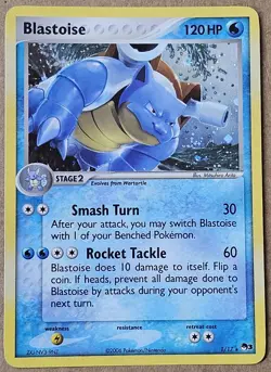 Blastoise POP Series 3 HOLO Pokemon Card 2006 Rare 1/17 - Image 1