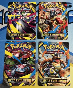 Pokemon TCG Mega Evolution Trainer Tips Art Card Set Build And Battle Prerelease - Image 1