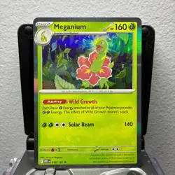 Meganium - 010/132 - Pokemon Mega Evolution 2025 - Holo Rare Card NM - Image 1