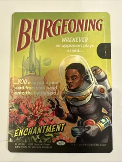 Magic the Gathering 2025 Burgeoning Foil Edge of Eternities Mythic Card #126 - Image 1