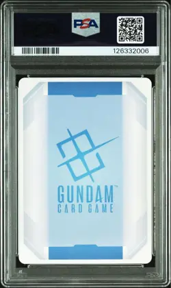 Gundam Card LR++ Super Parallel PSA10 Rare TCG Collector Japan Exclusive - Image 2