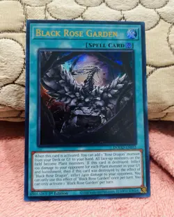 Yu-Gi-Oh DOOD-EN055 Black Rose Garden Ultra Rare Card English Edition - Image 1