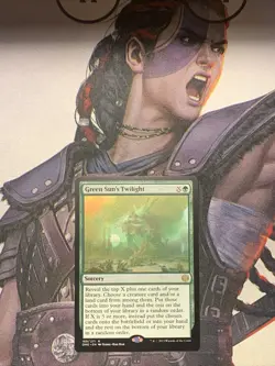x1 Green Sun's Twilight R MTG Phyrexia: All Will Be One M/NM, English - Image 1