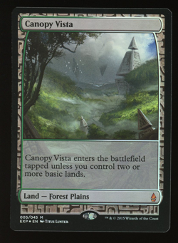 Canopy Vista - Foil - MTG Zendikar Expeditions - RareCo - Image 1