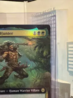 Kraven the Hunter #273 Extended Art Foil | MTG Marvel Spider-Man Villain - Image 4