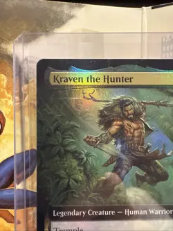 Kraven the Hunter #273 Extended Art Foil | MTG Marvel Spider-Man Villain - Image 5