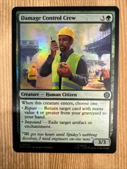 Damage Control Crew - Foil - SPM - MTG - EN - NM - 0099 - Image 1