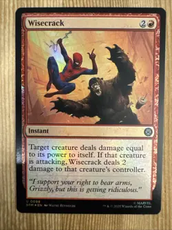 Wisecrack - Foil - SPM - MTG - EN - NM - 0098 - Image 1
