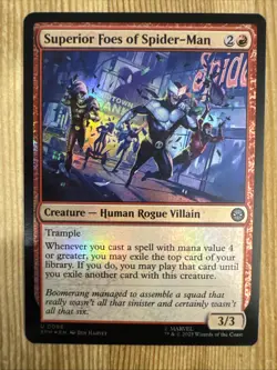 Superior Foes Of Spider-Man - Foil - SPM - MTG - EN - NM - 0096 - Image 1