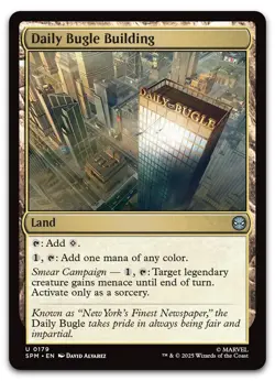 Daily Bugle Building #179 (NM) Spider-Man SPM Magic MTG - Image 1