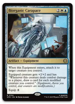 Biorganic Carapace #124 (NM) Spider-Man SPM Magic MTG - Image 1