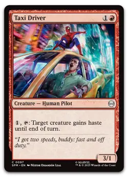 Taxi Driver #97 (NM) Spider-Man SPM Magic MTG - Image 1