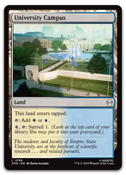 University Campus #186 (NM) Spider-Man SPM Magic MTG - Image 1