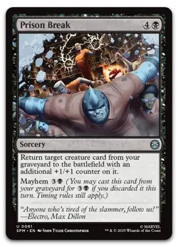 Prison Break #61 (NM) Spider-Man SPM Magic MTG - Image 1