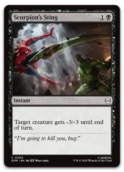 Scorpion's Sting #65 (NM) Spider-Man SPM Magic MTG - Image 1