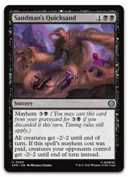 Sandman's Quicksand #63 (NM) Spider-Man SPM Magic MTG - Image 1