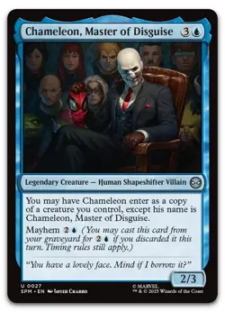 Chameleon, Master of Disguise #27 (NM) Spider-Man SPM Magic MTG - Image 1