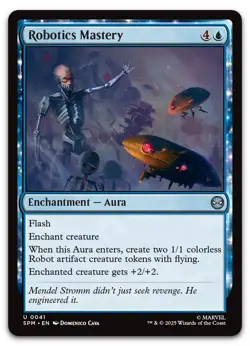 Robotics Mastery #41 (NM) Spider-Man SPM Magic MTG - Image 1