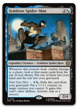 Symbiote Spider-Man #156 (NM) Spider-Man SPM Magic MTG - Image 1