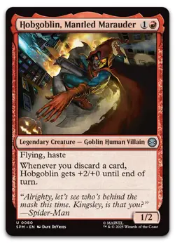 Hobgoblin, Mantled Marauder #80 (NM) Spider-Man SPM Magic MTG - Image 1