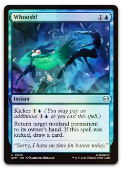Whoosh! #48 (Foil) (NM) Spider-Man SPM Magic MTG - Image 1