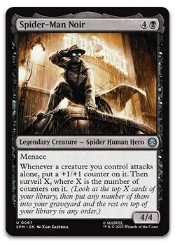 Spider-Man Noir #67 (NM) Spider-Man SPM Magic MTG - Image 1