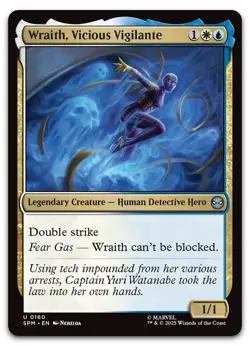 Wraith, Vicious Vigilante #160 (NM) Spider-Man SPM Magic MTG - Image 1