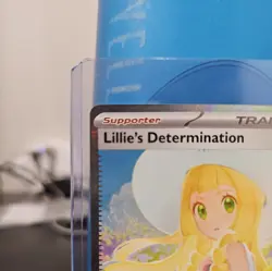Lillie’s Determination SAR IN HAND 184/132 Pokemon Mega Evolutions English - Image 3