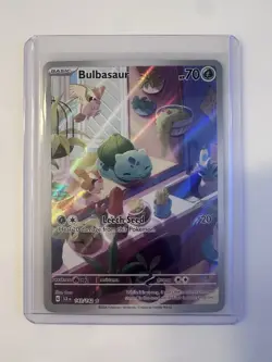 Pokemon TCG | Bulbasaur 143/142 SV | Stellar Crown | Illustration Rare NM - Image 1