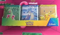 Costco 3 pack Stacking Tin SEALED Set Pokemon TCG Evolving Skies - Image 1