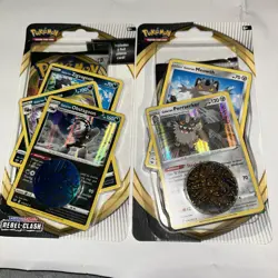 Pokemon TCG Target Exclusive Rebel Clash Perrserker Blister Booster Pack + Coin - Image 1