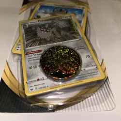 Pokemon TCG Target Exclusive Rebel Clash Perrserker Blister Booster Pack + Coin - Image 2
