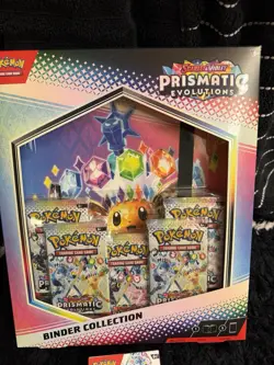 Pokemon Prismatic Evolutions Binder Collection And Booster Bundle - Image 3