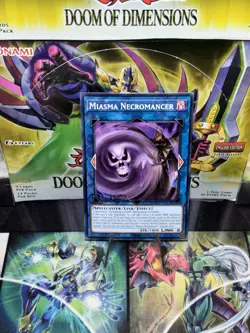Yugioh! Miasma Necromancer DOOD-EN052 COMMON Doom of Dimensions PREORDER - Image 1