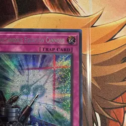 Yugioh! Simultaneous Equation Cannons MP25-EN076 Prismatic Secret Rare 1st NM - Image 3