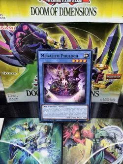 Yugioh! Megalith Phuloch DOOD-EN033 COMMON Doom of Dimensions PREORDER - Image 1