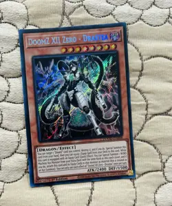 Doom-Z Zero - Drastia Prismatic Secret Rare DOOD-JP008 Doom of Dimensions YuGiOh - Image 1