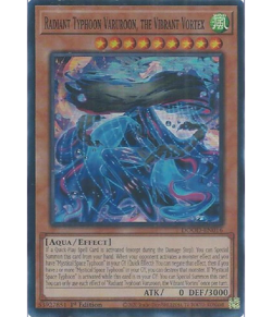 3X Radiant Typhoon Varuroon, the Vibrant Vortex DOOD-EN016 SR NM 1st Ed Yugioh - Image 1